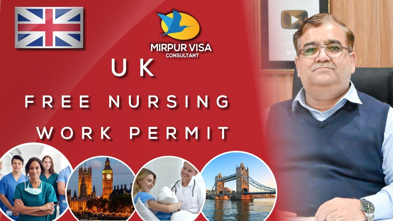 UK Free nursing / midwifery work permit | Apply nursing work permit without IELTS | Major Kamran
