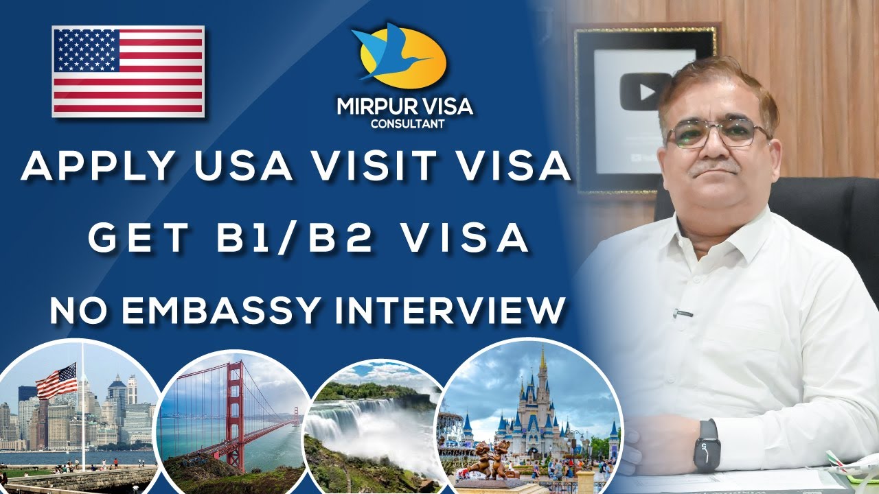 Apply USA visit visa | Get USA B1/B2 visa | No embassy interview | Apply now | Major Kamran